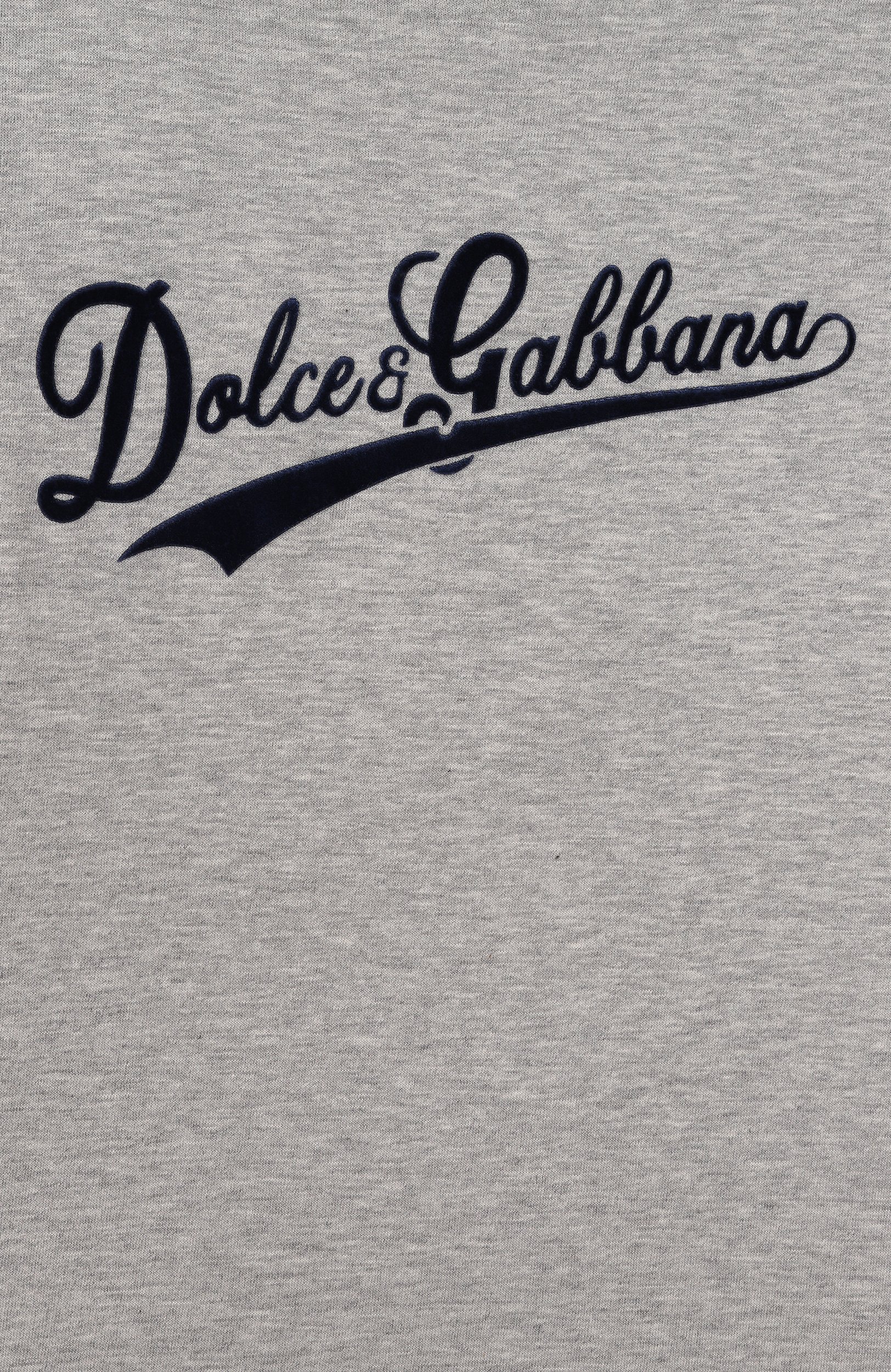 Хлопковая футболка DOLCE & GABBANA, арт. L4JTKD/G7PWQ, фото 3