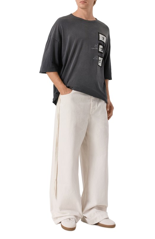 Джинсы Ann Demeulemeester B0010308/FA038 Кремовый  B0010308/FA038 Фото 2