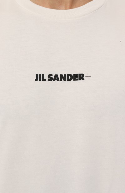 Хлопковая футболка JIL SANDER, арт. J47GC0122/J20103, фото 5