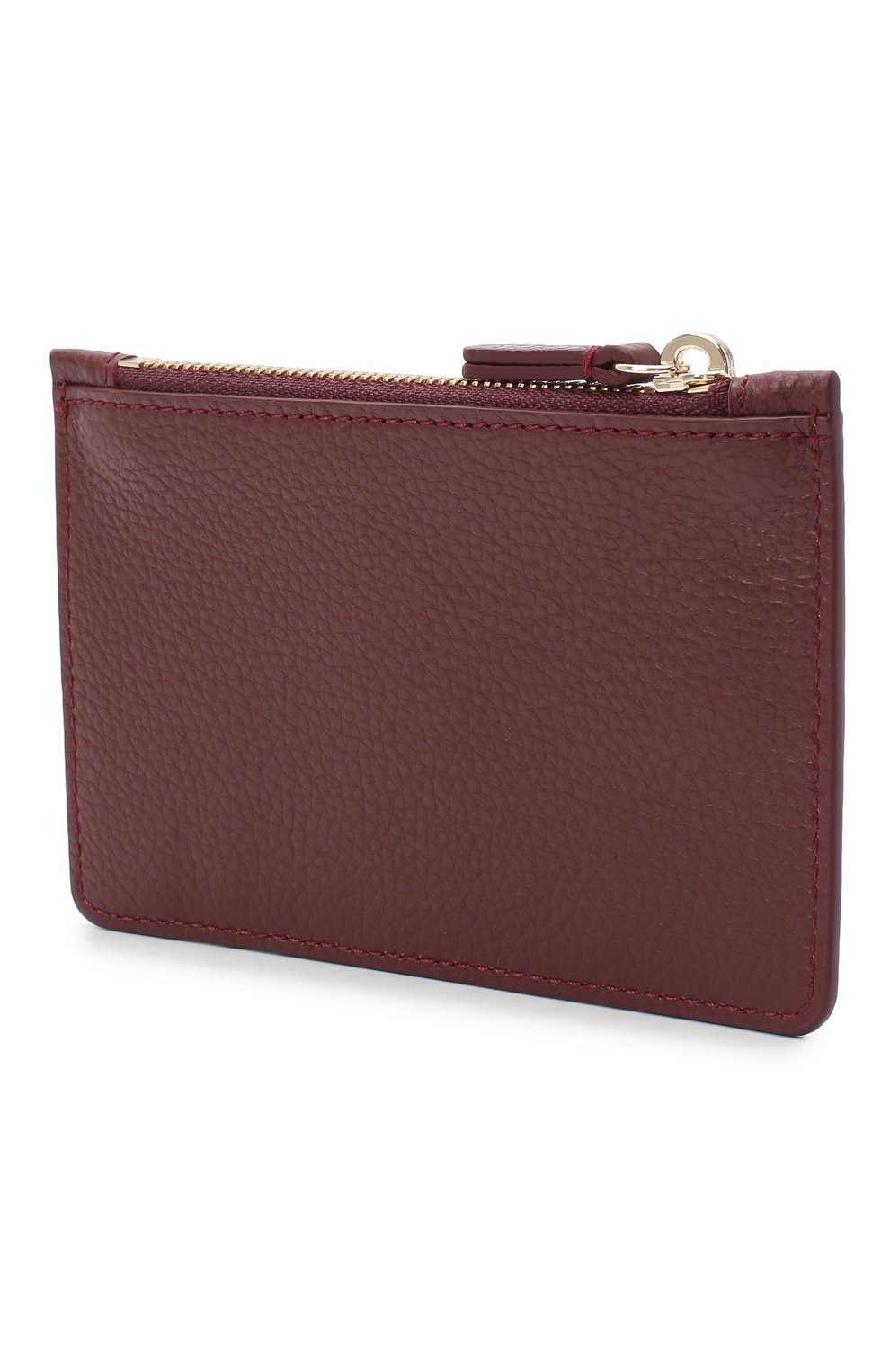 Кожаный футляр для кредитных карт COCCINELLE бордового цвета по цене 7440 руб., арт. E2 GL0 12 98 01, фото 2 Кожаный футляр для кредитных карт COCCINELLE, арт. E2 GL0 12 98 01, фото 2