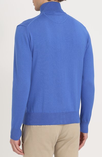 Кардиган на молнии из смеси хлопка и шерсти LA MARTINA, арт. KMS300/YW020, фото 4