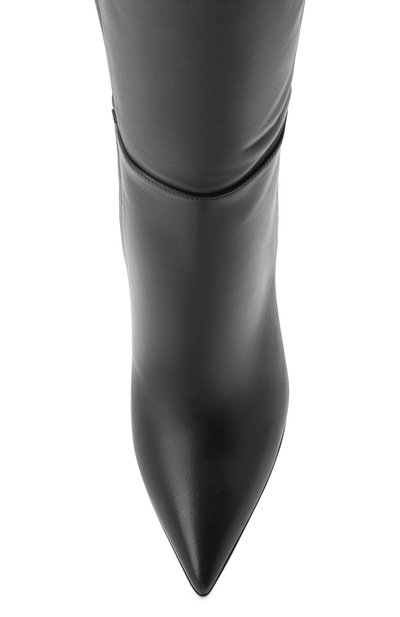 Кожаные ботфорты на шпильке GIANVITO ROSSI, арт. G80698.15RIC.NVINER0, фото 5