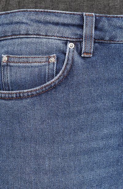 Джинсы TOTEME голубого цвета по цене 16300 руб., арт. STANDARD DENIM 32 193-231-741, фото 5 Джинсы TOTEME, арт. STANDARD DENIM 32 193-231-741, фото 5