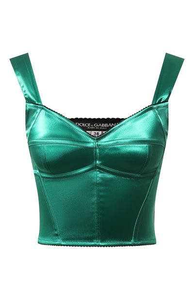 Женский атласный топ DOLCE & GABBANA, арт. F7W98T/GDCDC