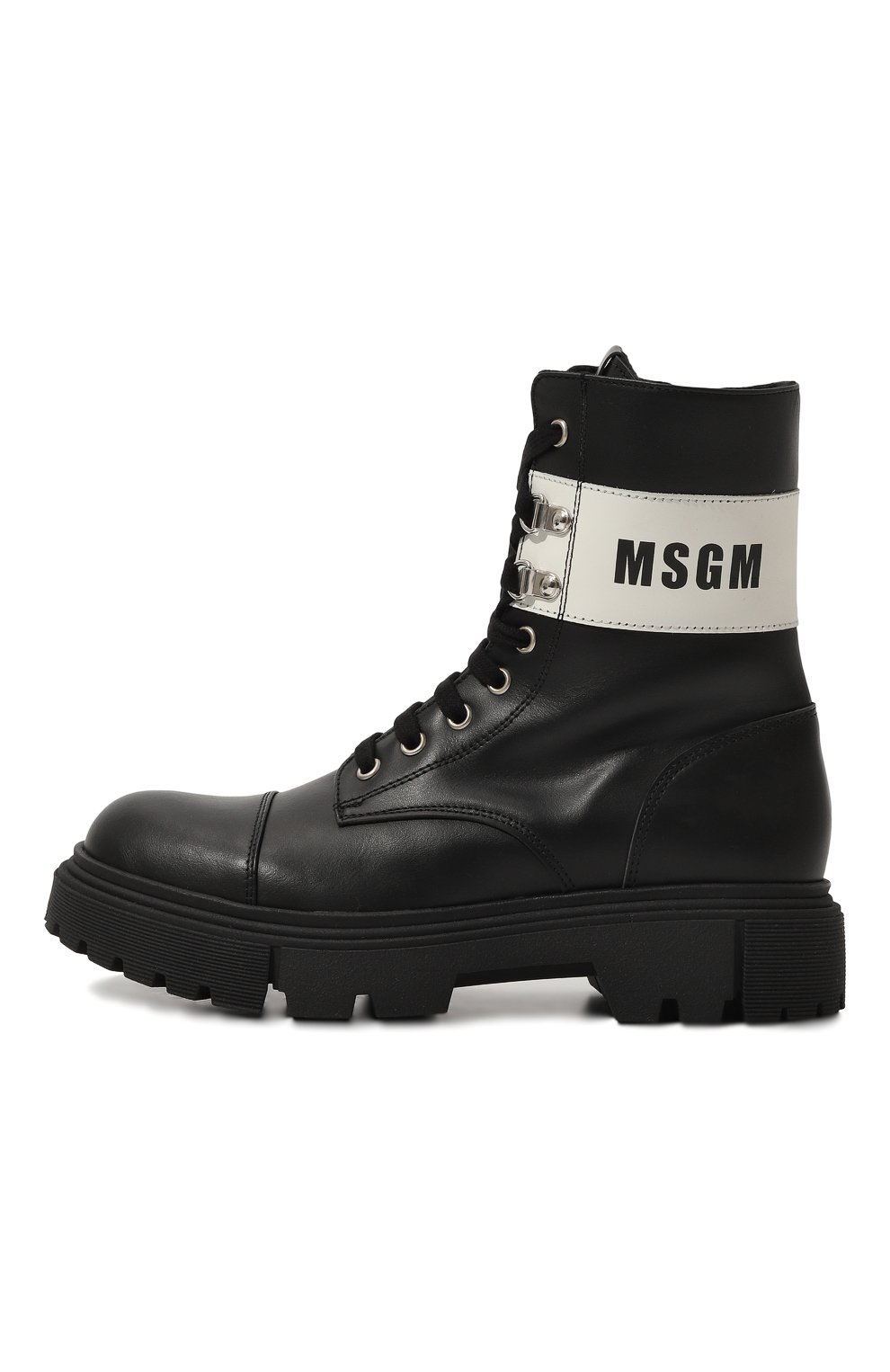 Кожаные ботинки MSGM KIDS, арт. 76273/36-40, фото 2