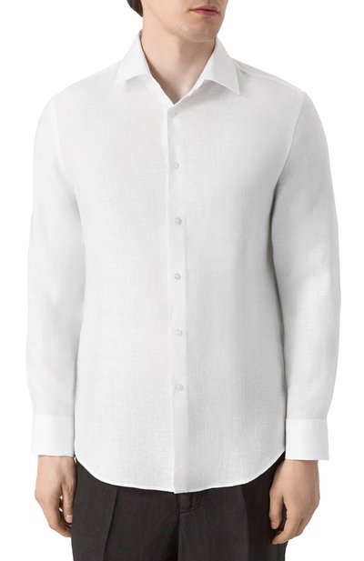 Льняная рубашка BOSS, арт. 50490234, фото 3