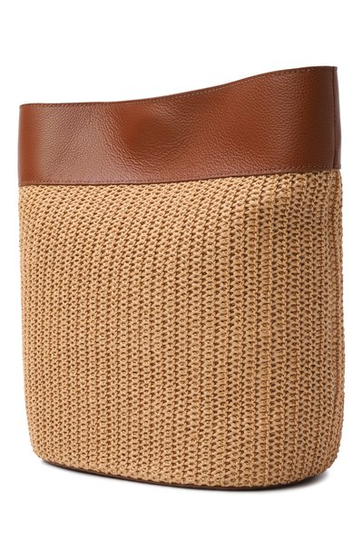Сумка nikla straw COCCINELLE бежевого цвета по цене 33600 руб., арт. E1 UA0 23 01 01, фото 4 Сумка nikla straw COCCINELLE, арт. E1 UA0 23 01 01, фото 4