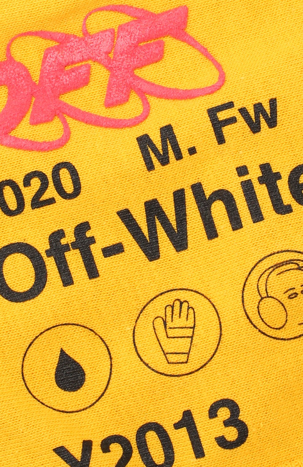 Хлопковая маска для лица OFF-WHITE, арт. 0MRG001F191850166010, фото 3