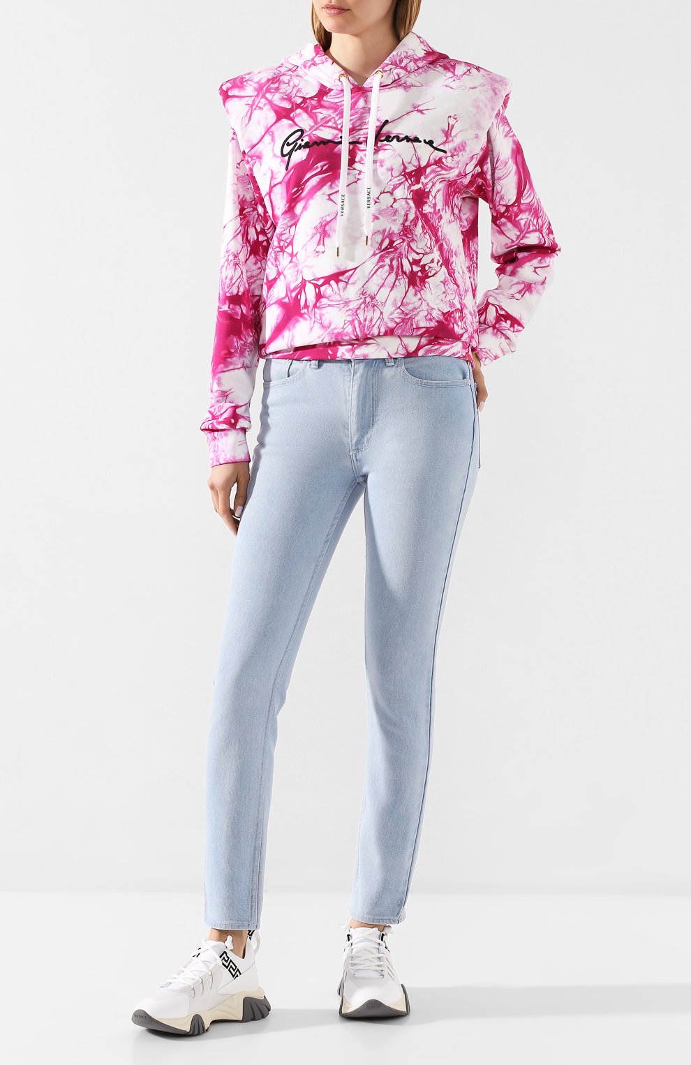 Хлопковое худи VERSACE, арт. A86629/A234708, фото 2