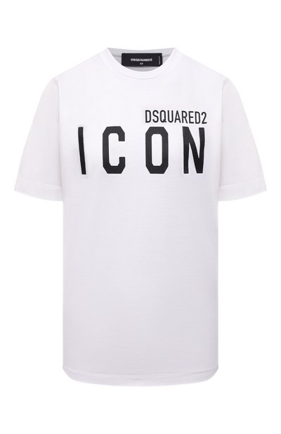 Женская хлопковая футболка DSQUARED2, арт. S80GC0001/S23009
