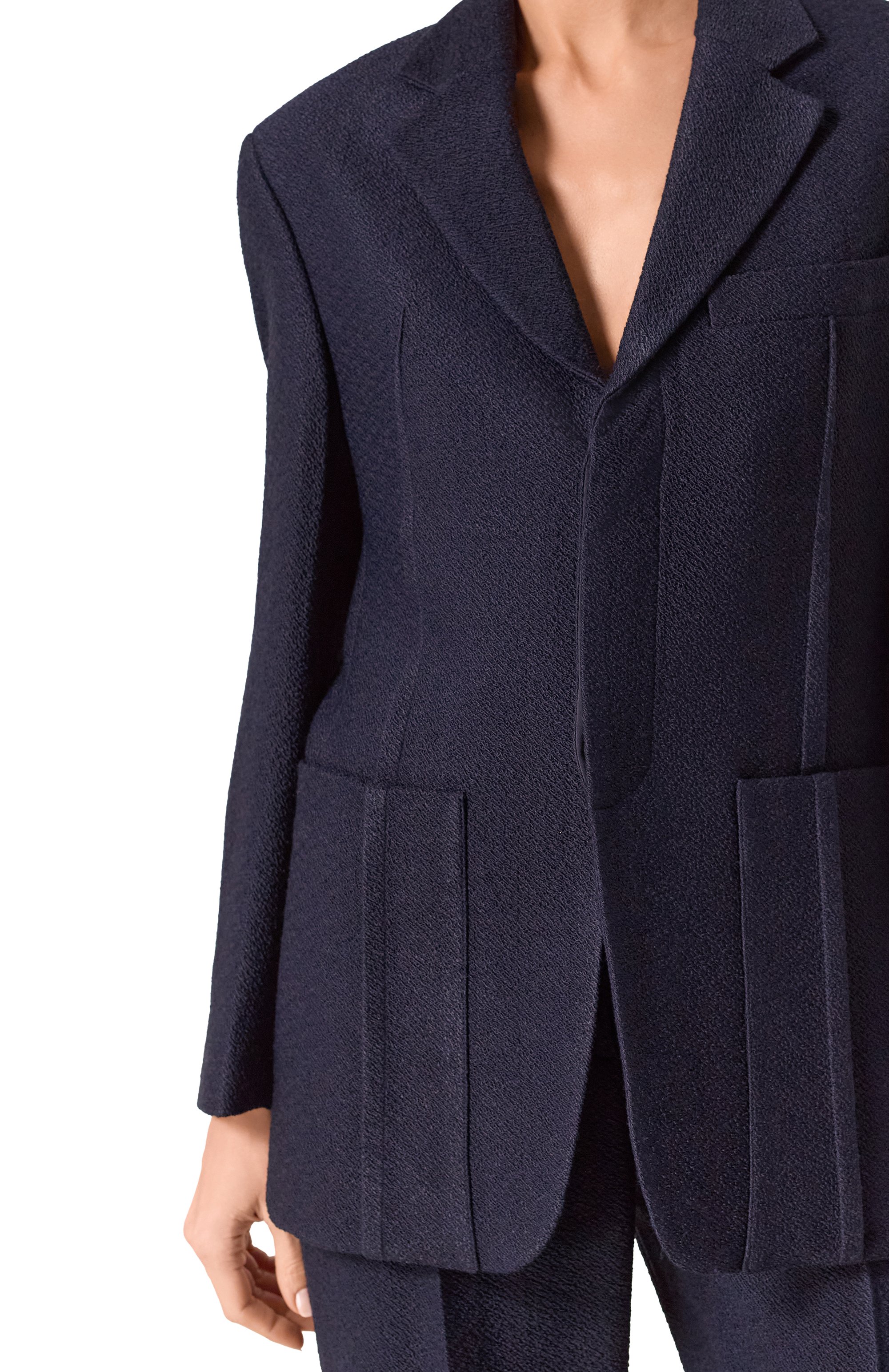 Жакет из вискозы и шерсти JACQUEMUS, арт. 22E213JA101/1670, фото 5