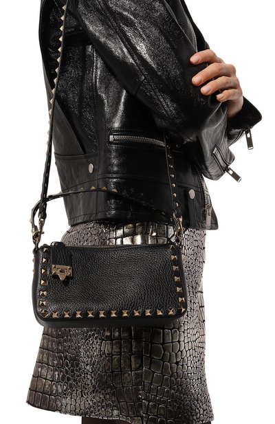 Сумка rockstud small VALENTINO, арт. 3W2B0J47HAD 0NO, фото 2