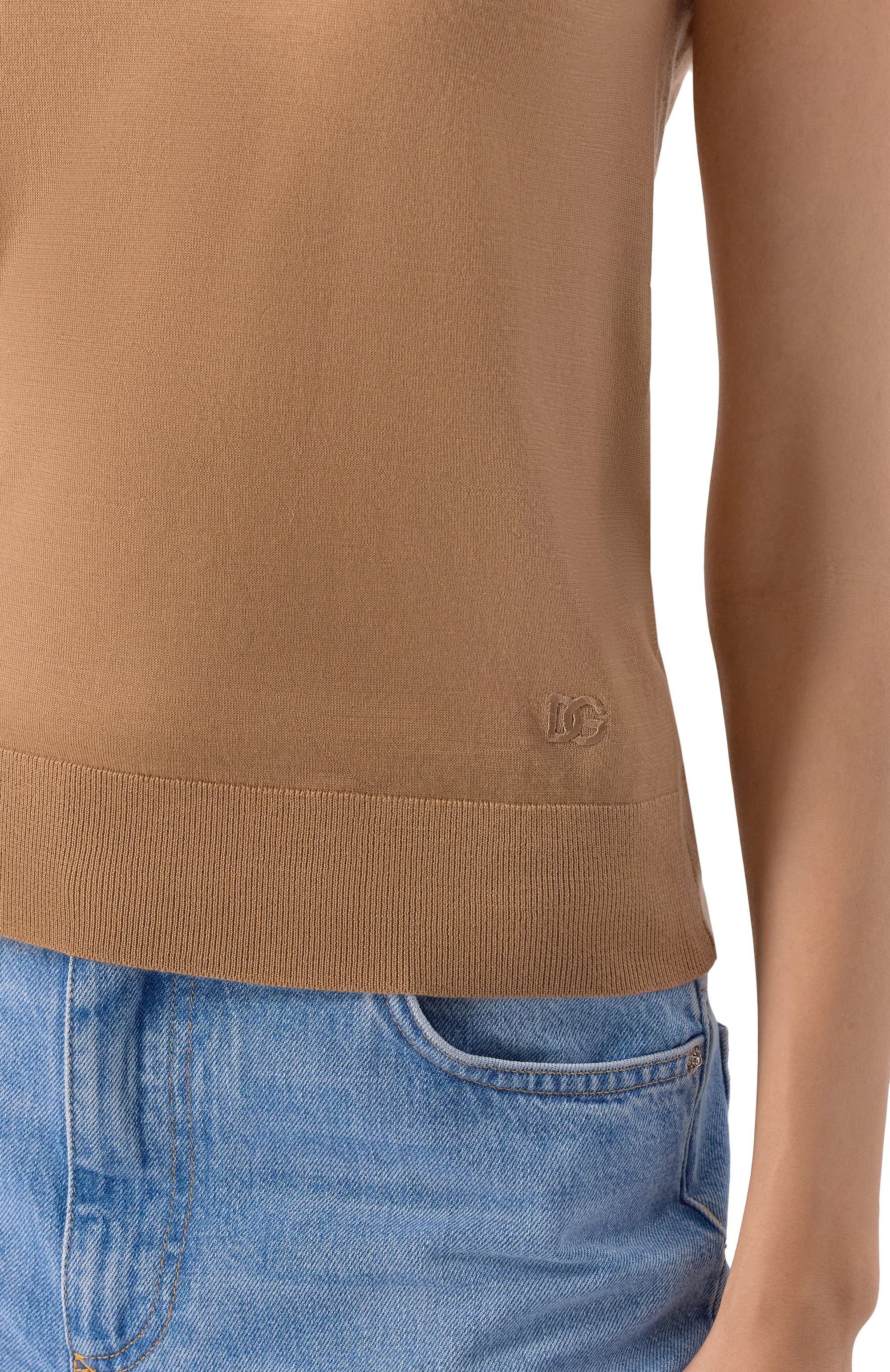 Кашемировый топ DOLCE & GABBANA, арт. FXT63Z/JBW0P, фото 5