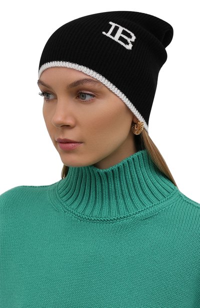 Шапка из шерсти и кашемира BALMAIN, арт. WH0XC000/K065, фото 2