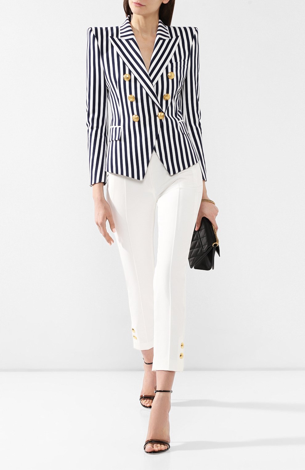 Хлопковый жакет BALMAIN, арт. RF27132/C084, фото 2