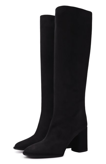 Женские замшевые сапоги elsa 80 LE SILLA, арт. 7074T080RDXLP0W