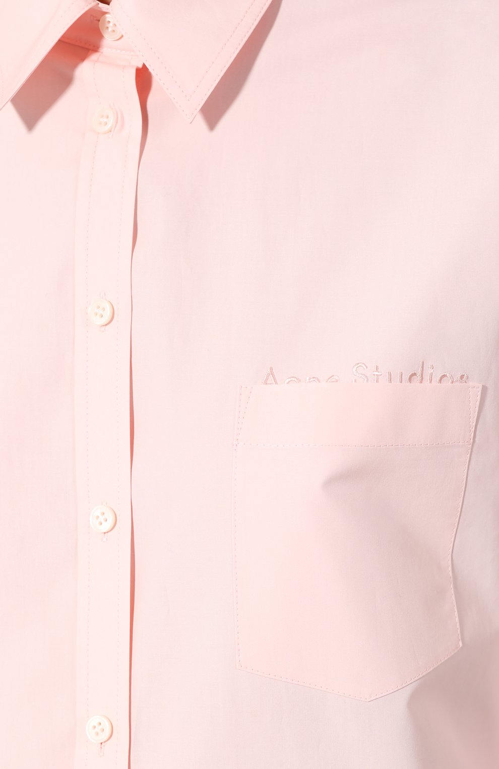 Хлопковая рубашка ACNE STUDIOS, арт. AC0127, фото 5