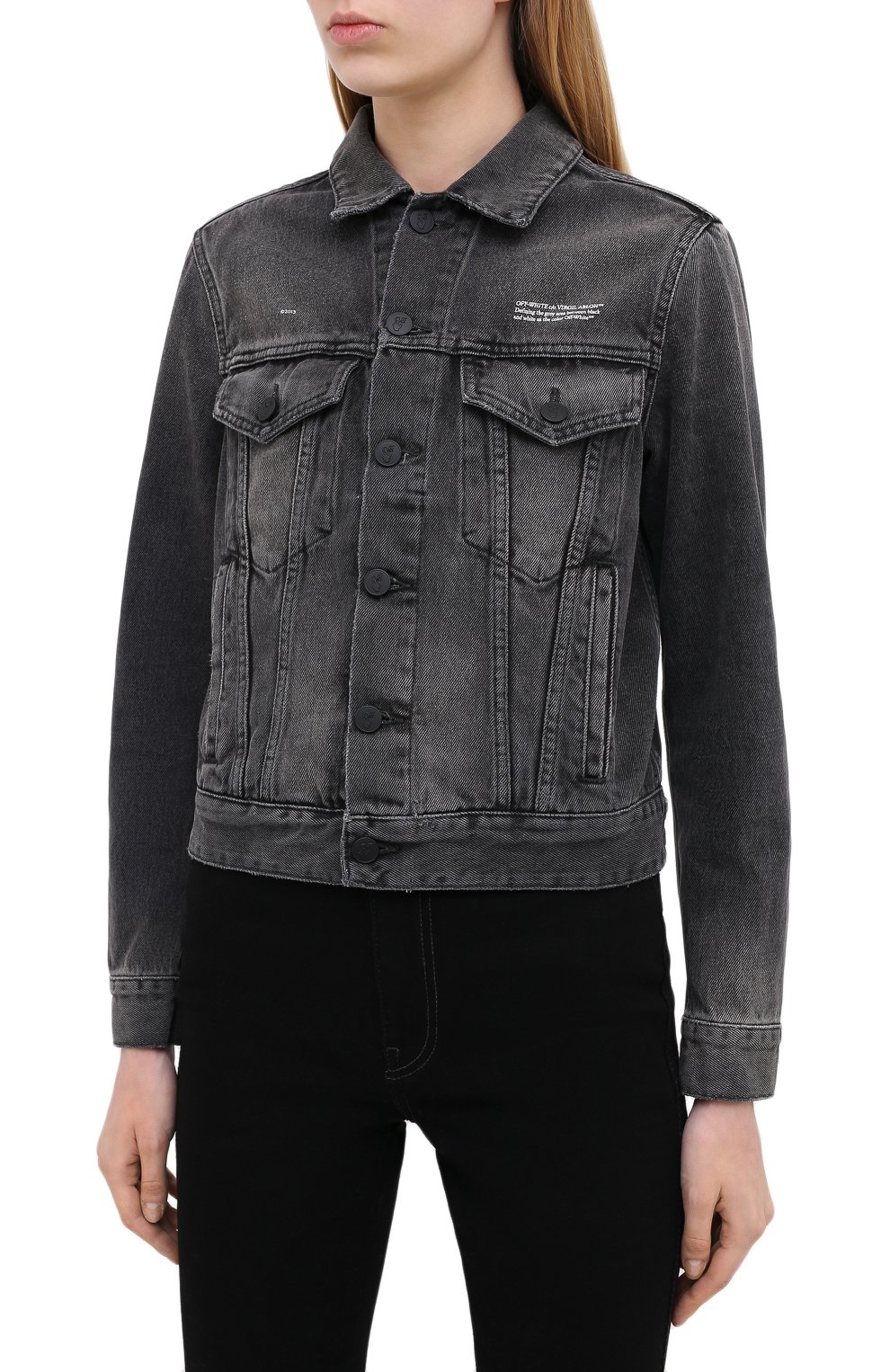 Джинсовая куртка OFF-WHITE, арт. 0WYE012E20DEN0040610, фото 3