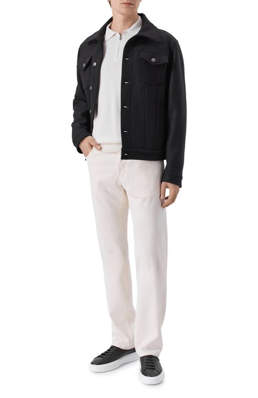 Шерстяная куртка L.B.M. 1911 9359/57511 Чёрный  9359/57511 Фото 2