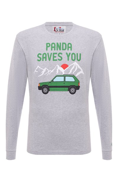 Мужская хлопковый лонгслив MC2 SAINT BARTH, арт. STBM/LUT0N/00164E