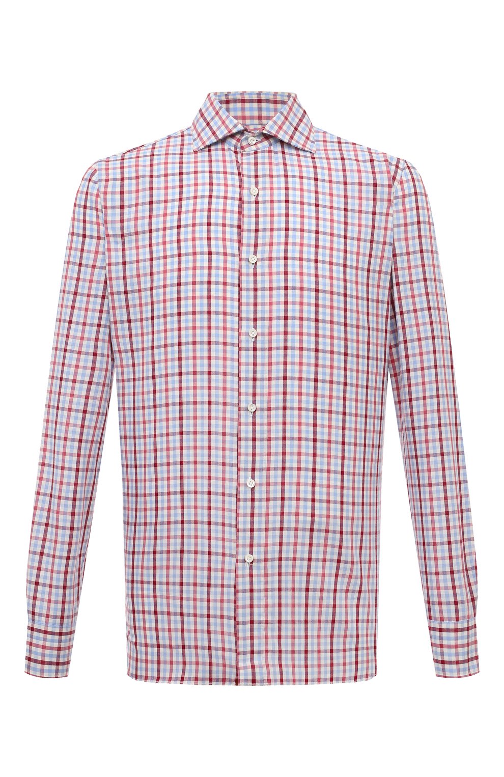 Хлопковая рубашка LUIGI BORRELLI, арт. SR3711, фото 1