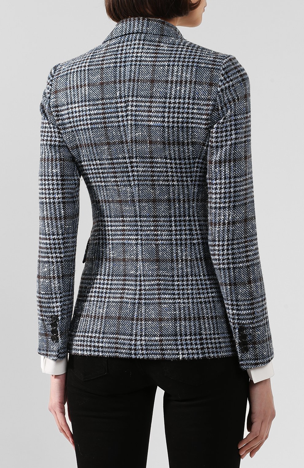 Жакет из смеси кашемира и шелка KITON, арт. D48522K01S58, фото 4