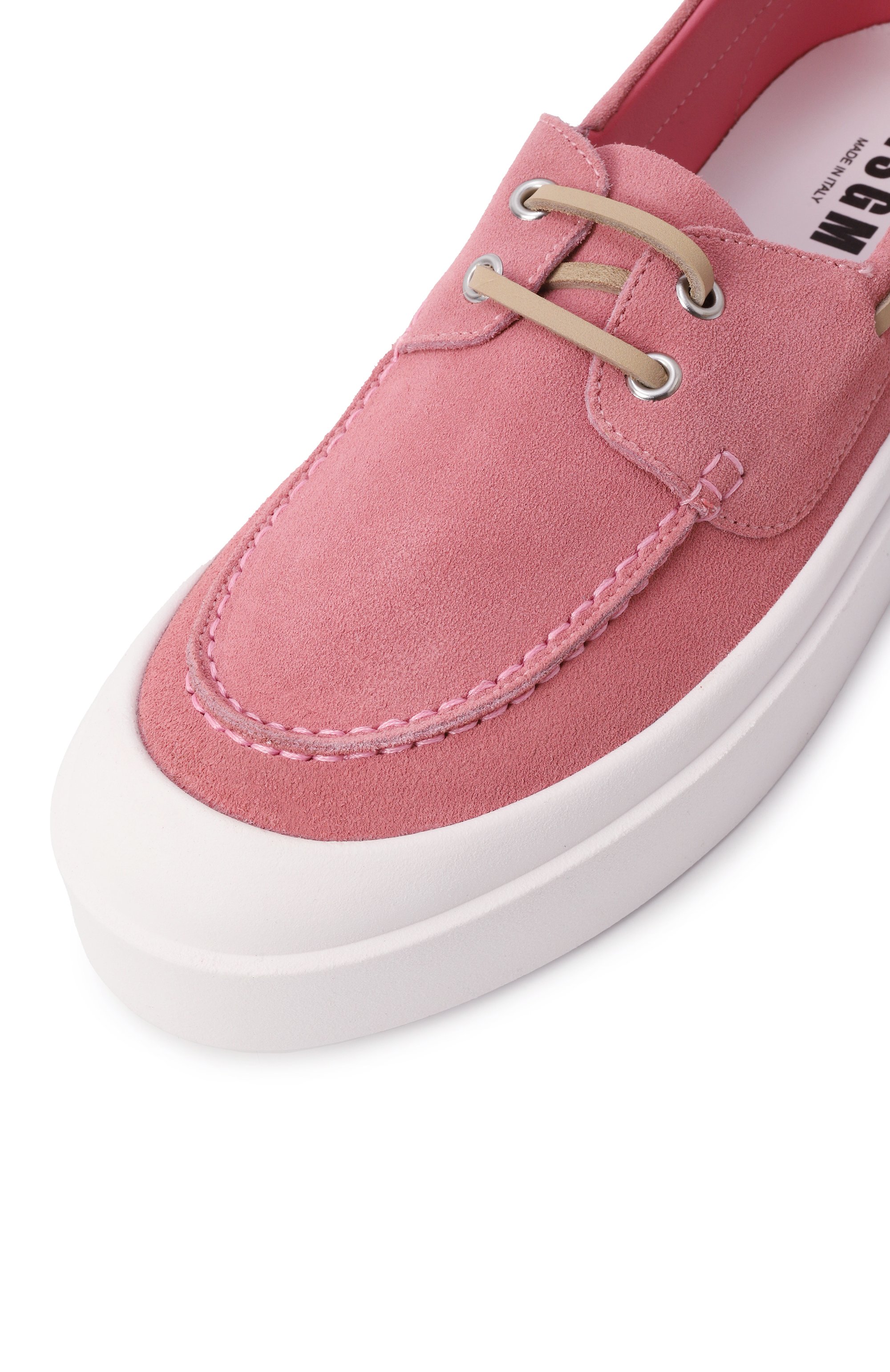 Замшевые топсайдеры MSGM, арт. 3841MDS710/522, фото 7