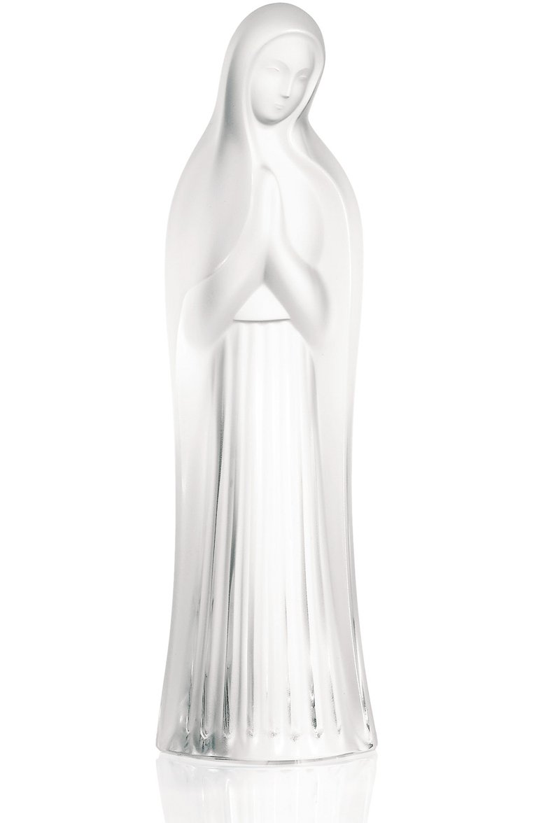 Скульптура virgin LALIQUE прозрачного цвета, арт. 1201900 | Фото 1 (Статус проверки: Проверена категория; Нос: Не проставлено; Региональные ограничения белый список (Axapta Mercury): Не проставлено; Автоматизация Diginetica: Не назначено; Ограничения доставки: fragile-2)