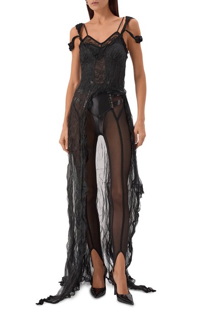 Платье DANIIL ANTSIFEROV черного цвета по цене 60000 руб., арт. DA_1440, фото 3 Платье DANIIL ANTSIFEROV, арт. DA_1440, фото 3