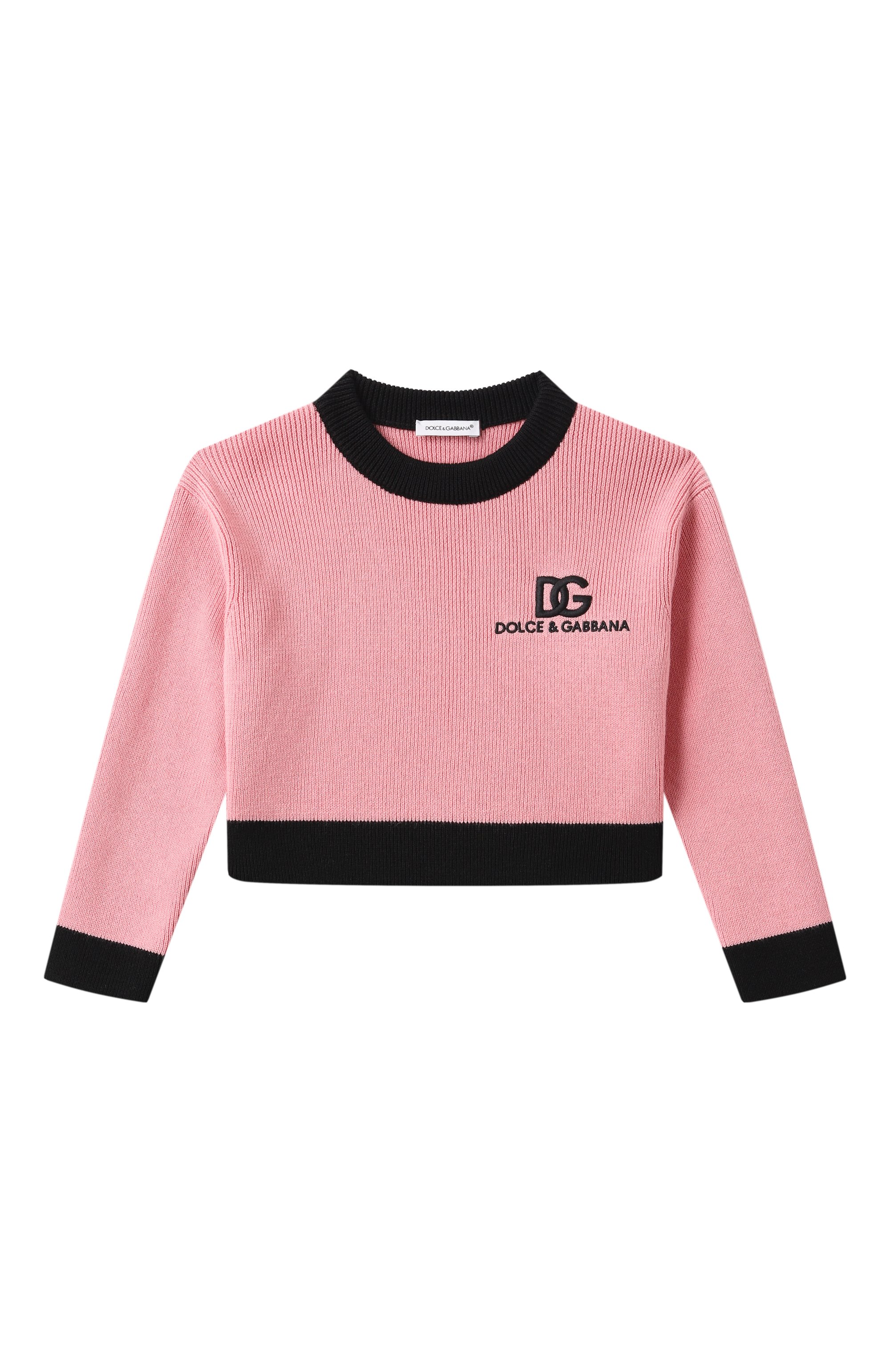 Пуловер из хлопка и кашемира DOLCE & GABBANA, арт. L5KWK5/JFMLL/8-14, фото 1