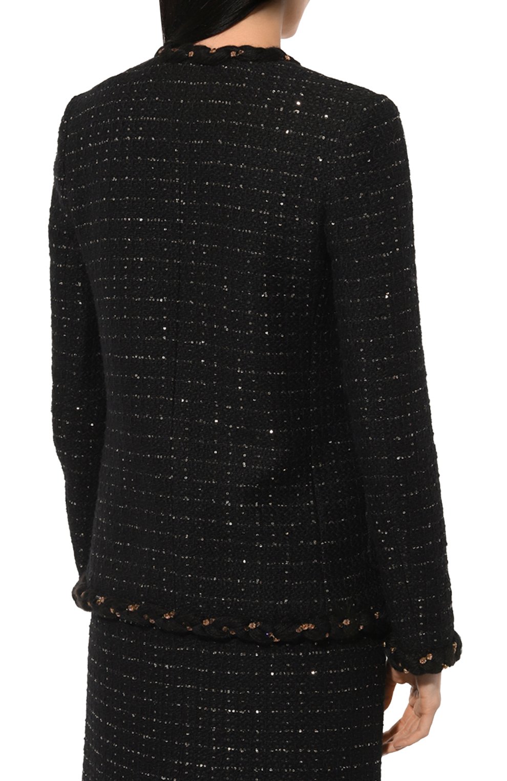 Твидовый жакет GIAMBATTISTA VALLI, арт. 24FWPVCA6113-08UBE, фото 4