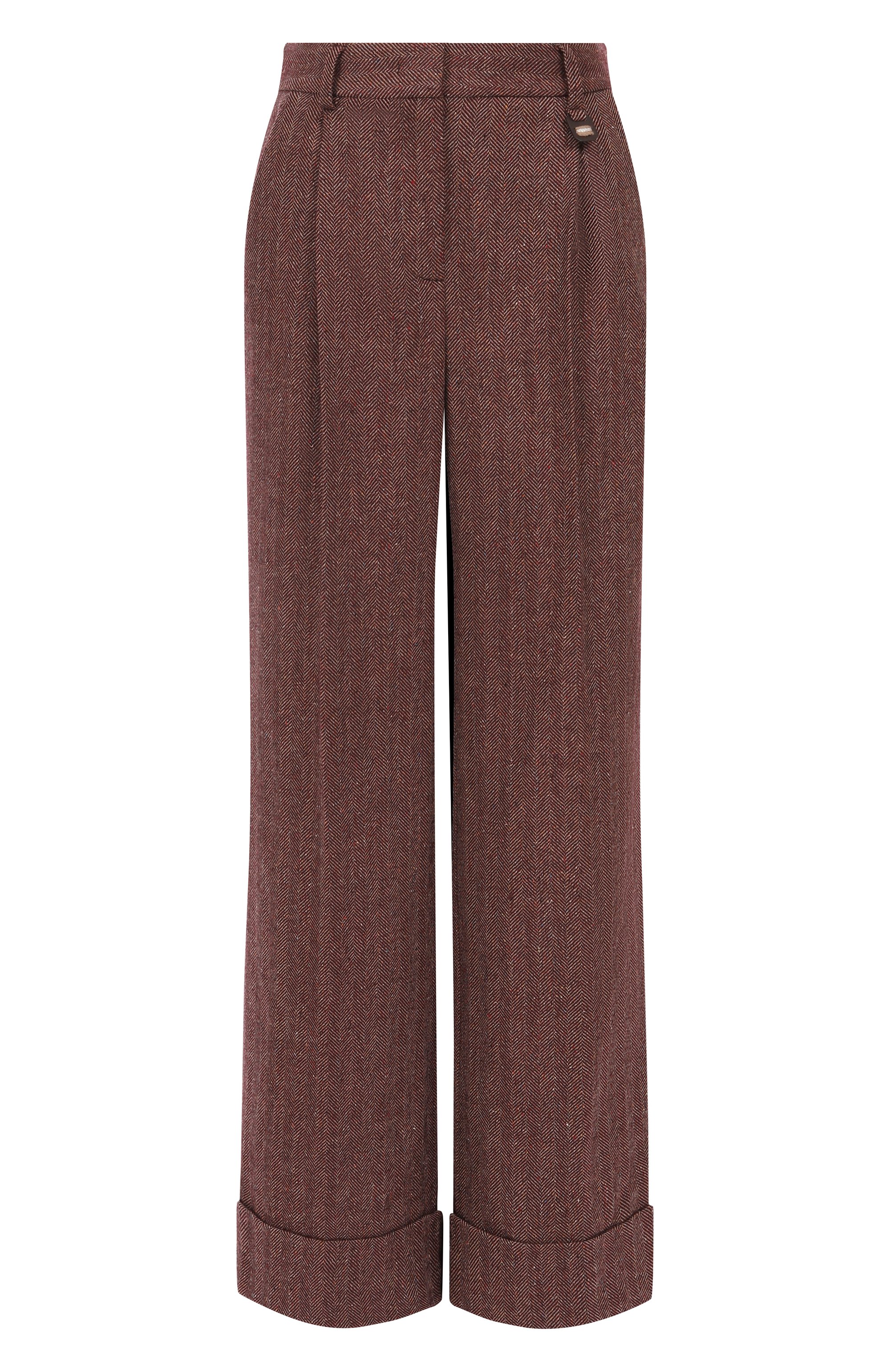 Брюки из шерсти и шелка LORENA ANTONIAZZI, арт. PA30B/5044, фото 1