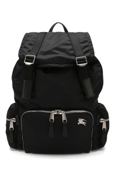 Мужской текстильный рюкзак rucksack BURBERRY черного цвета, арт. 8007710 | Фото 1 (Статус проверки: Проверена категория; Материал: Текстиль; Размер: large; Стили: Кэжуэл; Драгоценные камни: Проставлено; Материал сплава: Проставлено; Материал внутренний: Не назначено)