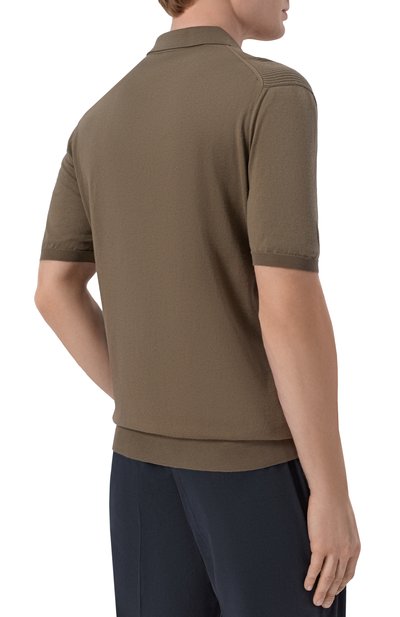 Хлопковое поло KITON, арт. UMK0942, фото 4