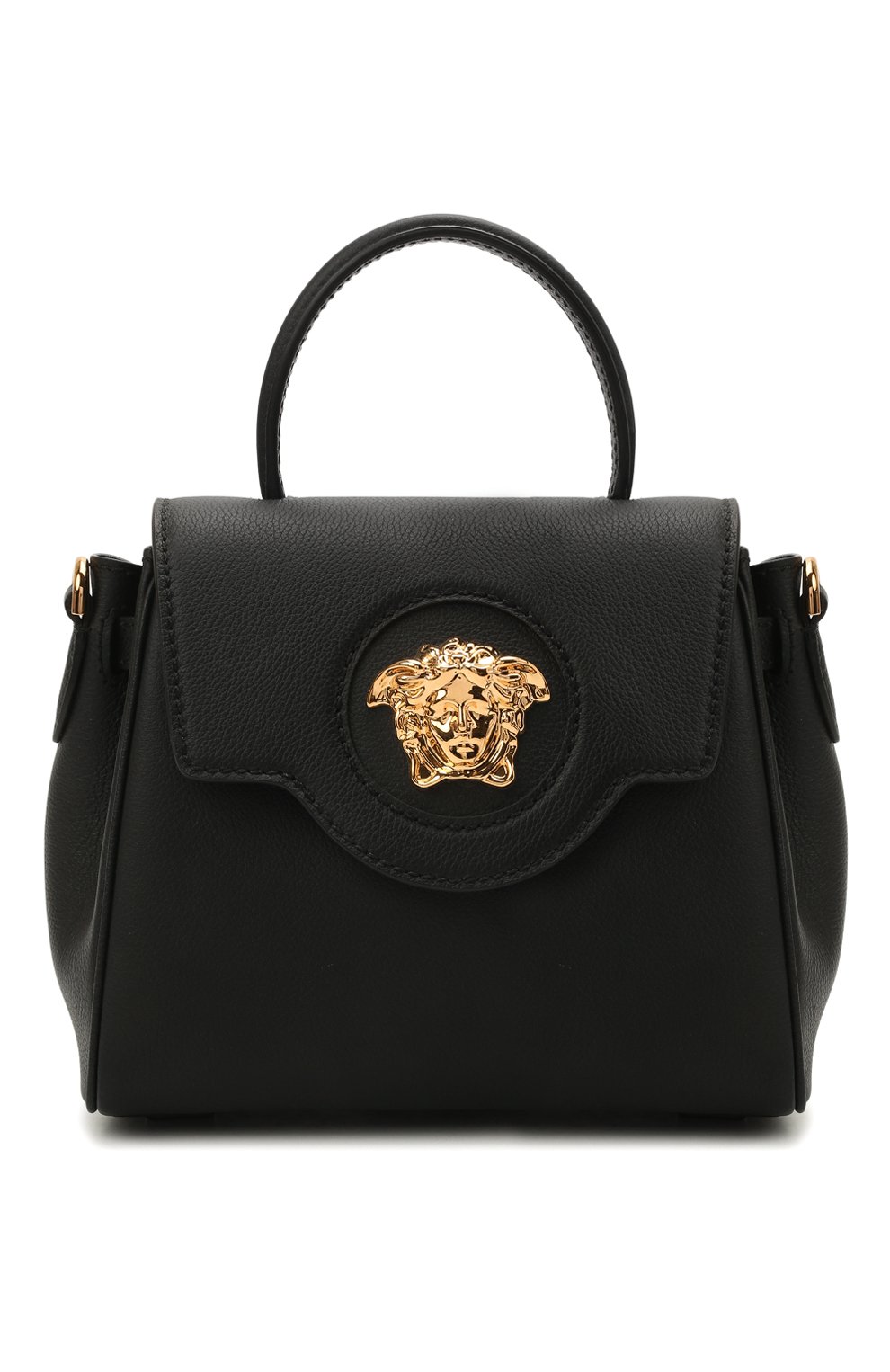 Сумка la medusa small VERSACE черного цвета по цене 263500 руб., арт. DBFI040/DVIT2T, фото 1 Сумка la medusa small VERSACE, арт. DBFI040/DVIT2T, фото 1