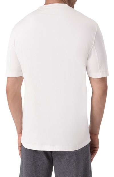 Хлопковая футболка BRUNELLO CUCINELLI, арт. M0B137444W, фото 4