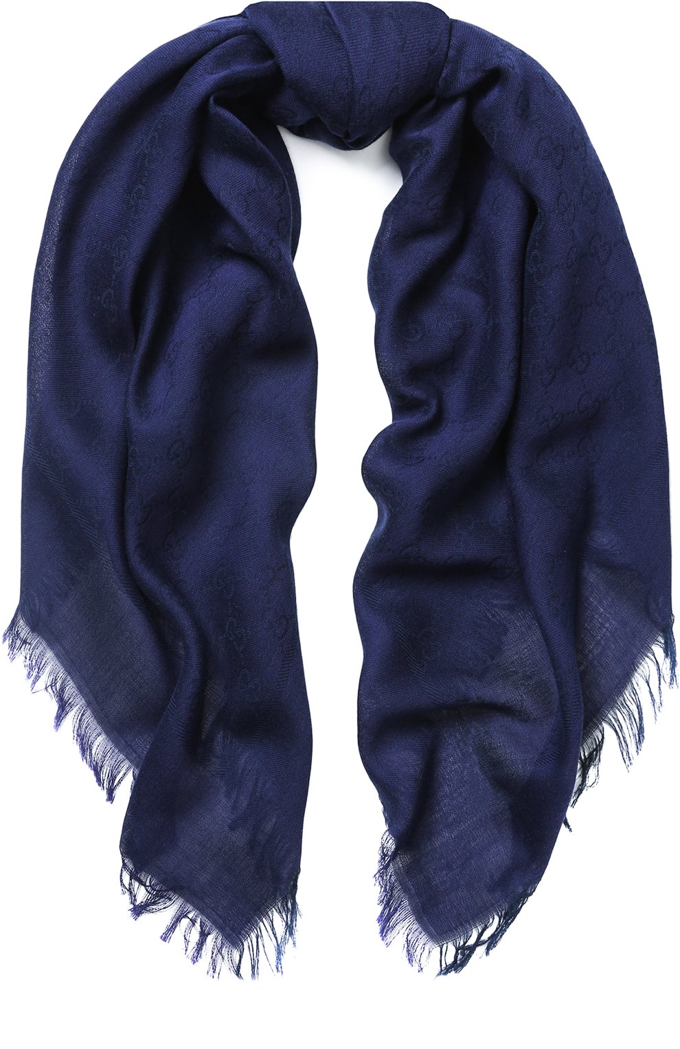 Хлопковый платок с принтом GUCCI, арт. 418222/4K105, фото 1