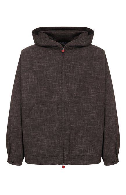 Мужская куртка из шерсти и шелка KITON, арт. UMC015K0629G