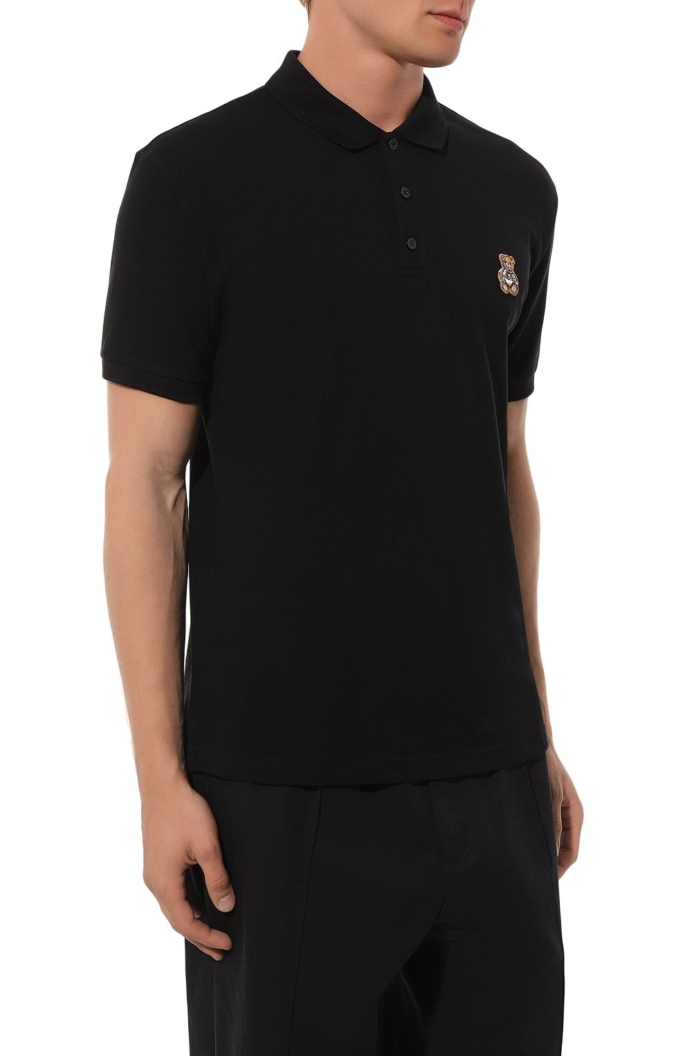 Хлопковое поло MOSCHINO, арт. A1603/7042, фото 3