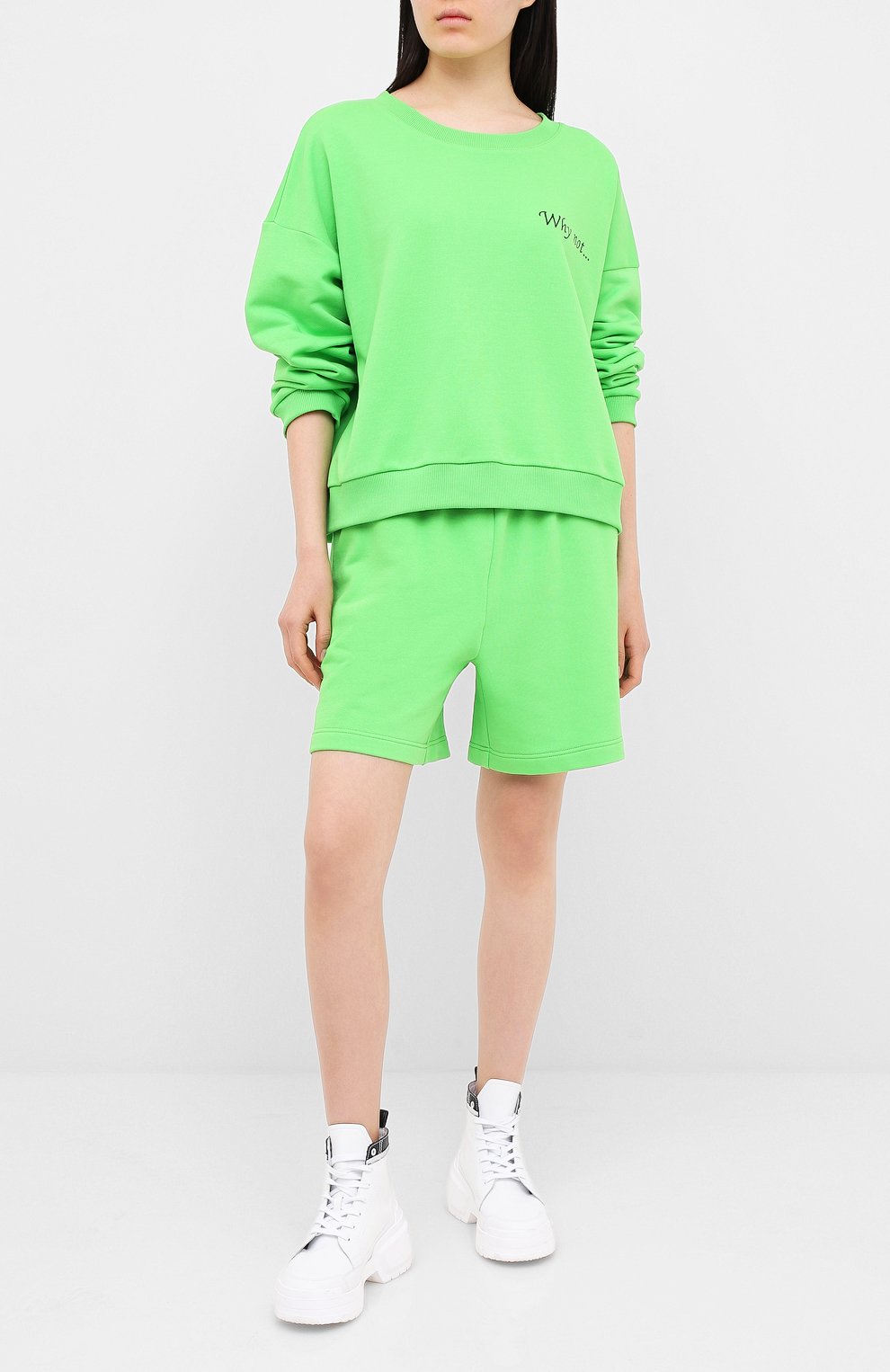 Хлопковый спортивный костюм SEVEN LAB, арт. SS20-WN green, фото 1