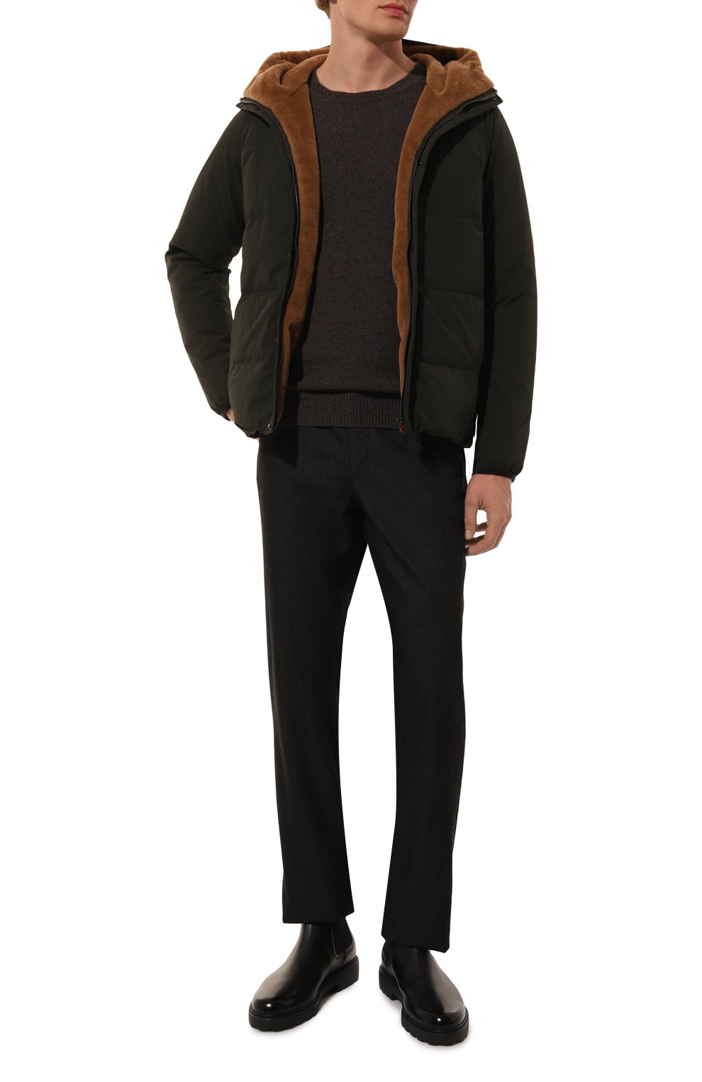 Утепленная куртка KITON, арт. UW1971BV0460F03, фото 2