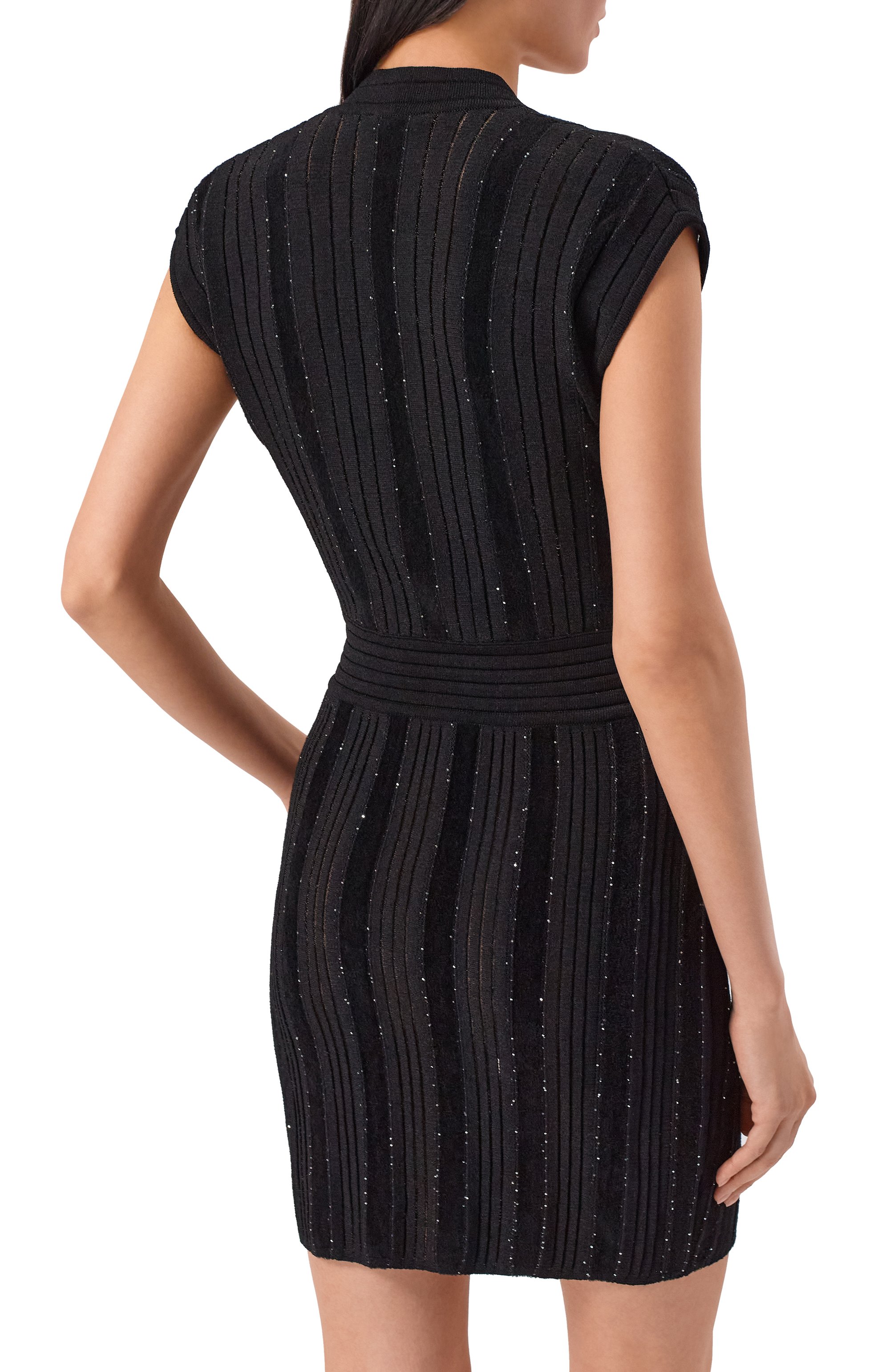 Платье из вискозы BALMAIN, арт. GF1R6026/KJ37, фото 3