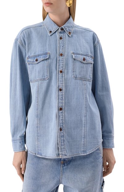 Джинсовая рубашка DUNST, арт. UDSH5A101B1, фото 3
