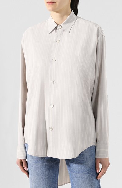 Рубашка из смеси шелка и вискозы GOLDEN GOOSE DELUXE BRAND, арт. G34WP142.A1, фото 3