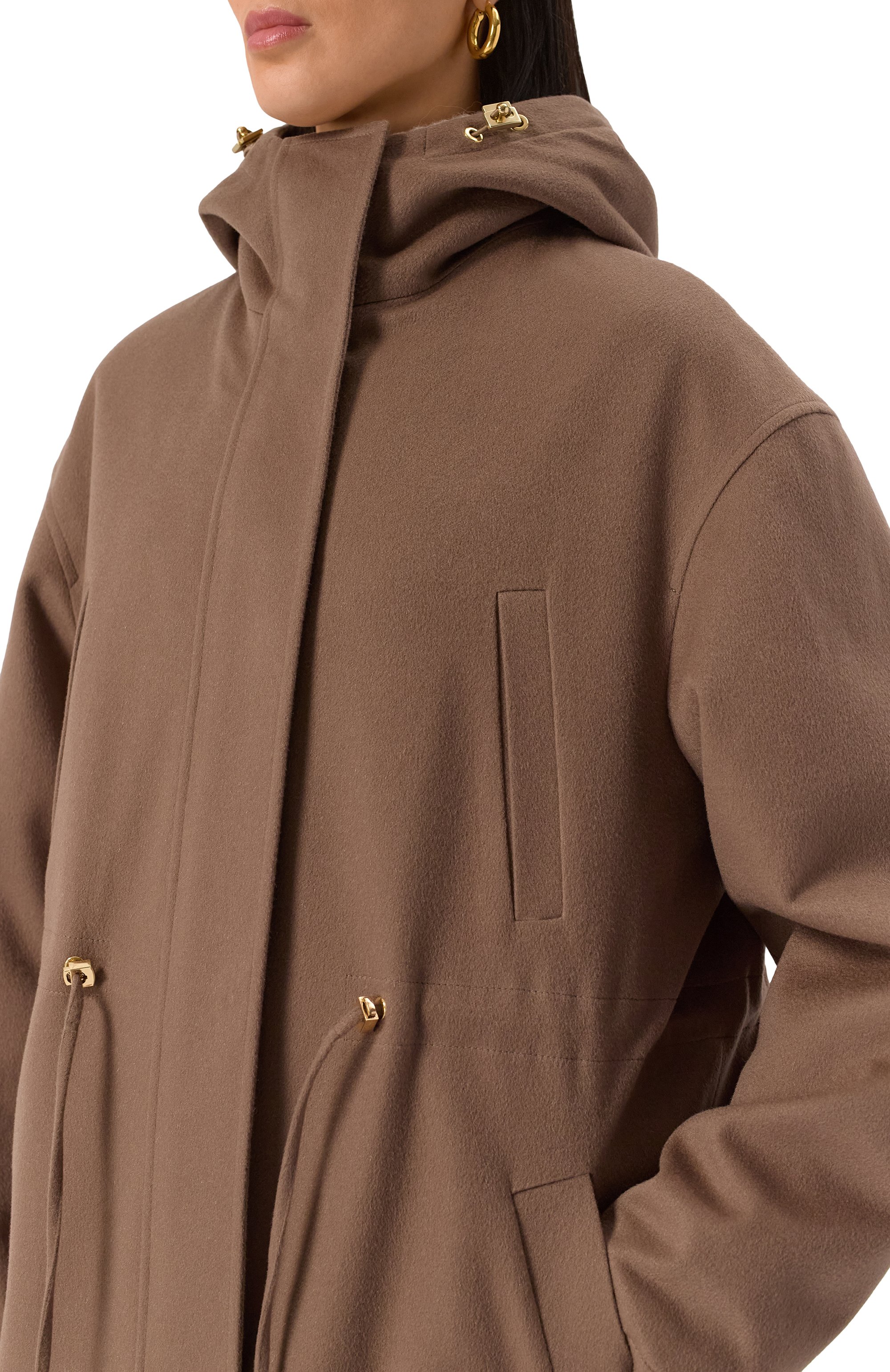 Кашемировая парка с подкладкой из норки MVST, арт. FTBKB-Y461V/LC1669, фото 5