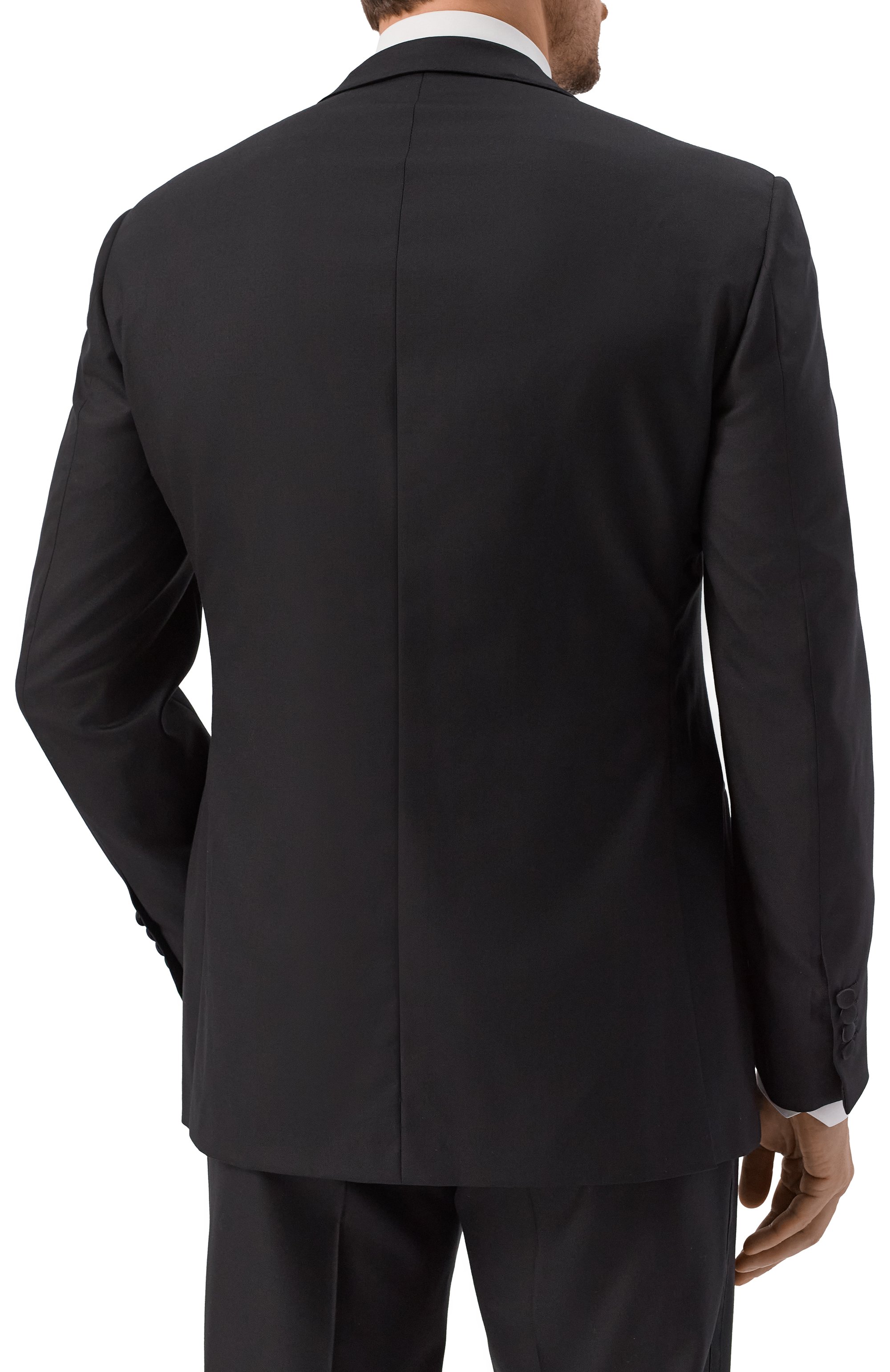 Шерстяной смокинг STEFANO RICCI, арт. M2SF43122B/HB, фото 3