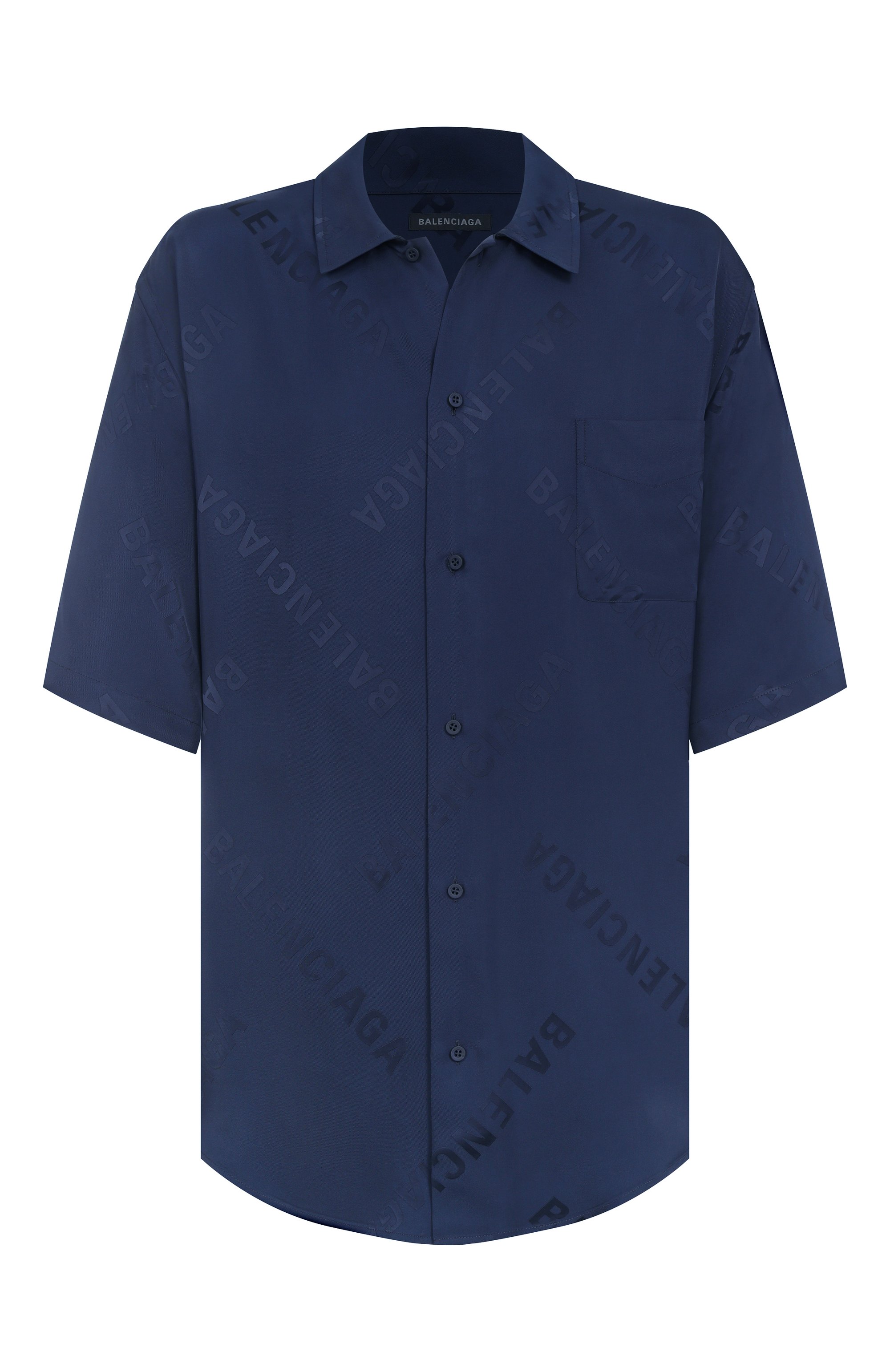 Рубашка из вискозы BALENCIAGA, арт. 681813/T0013, фото 1