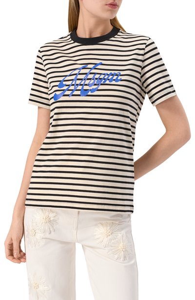 Хлопковая футболка MSGM, арт. 3842MDM111/257322, фото 3
