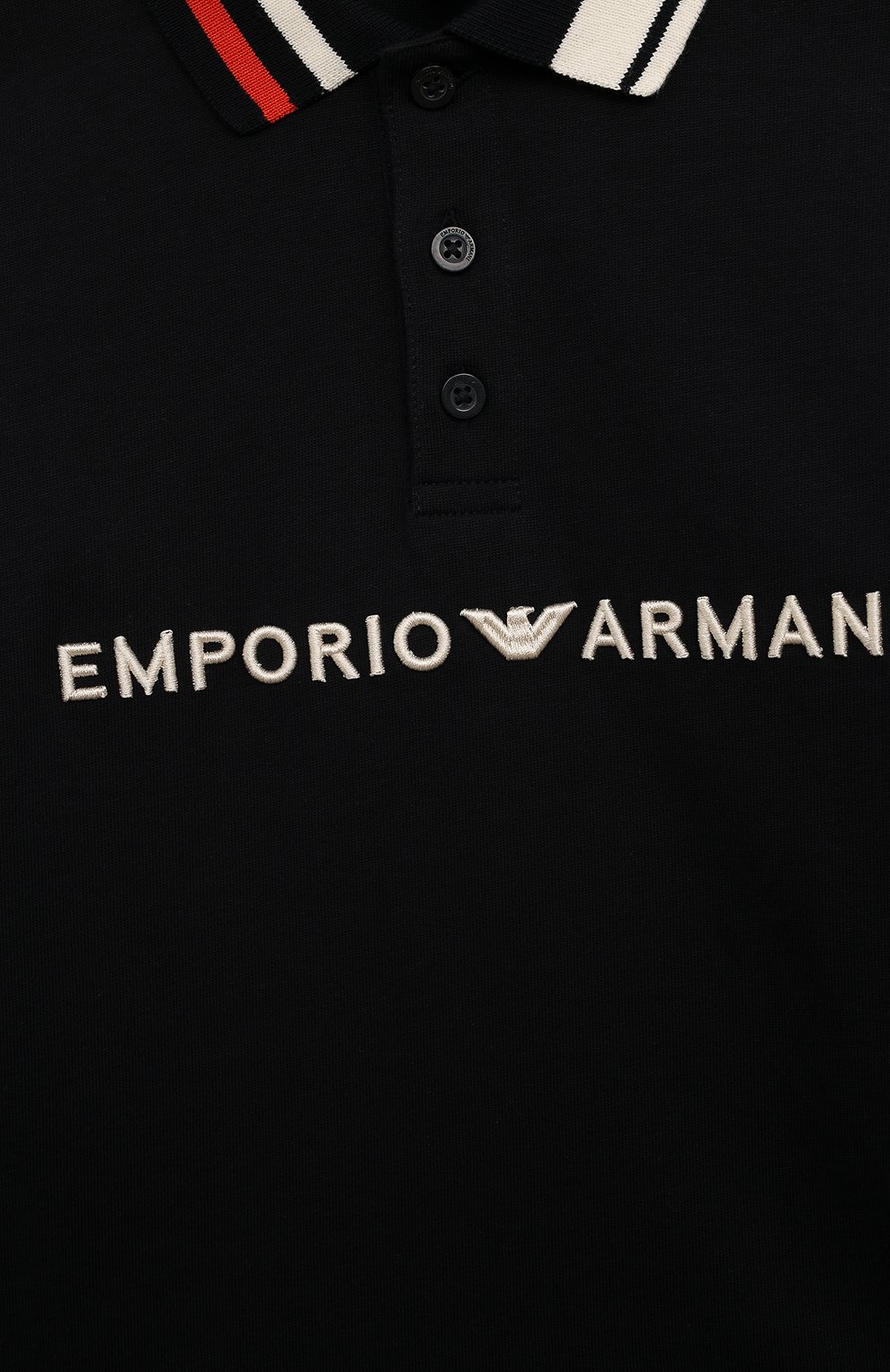 Хлопковое поло EMPORIO ARMANI, арт. 6D4FJ3/1JWZZ, фото 3
