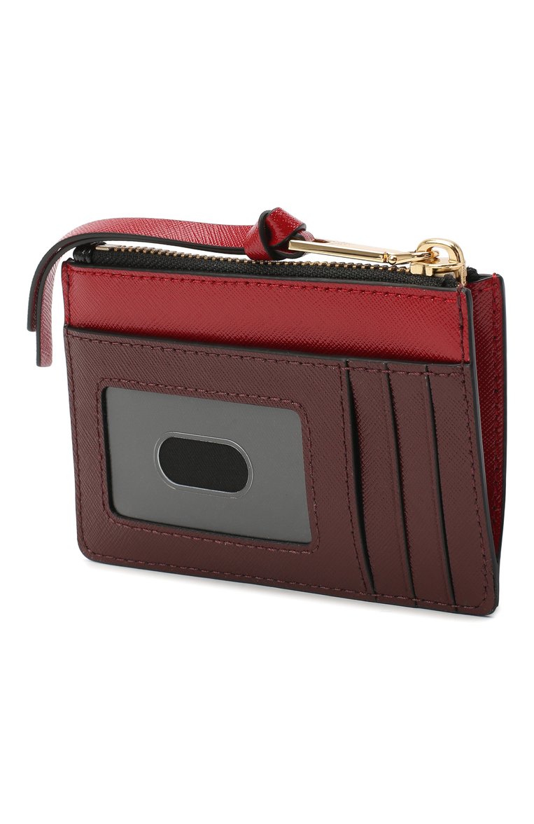 Женский кожаный футляр для кредитных карт MARC JACOBS (THE) черного цвета, арт. M0013359 | Фото 2 (Материал: Натуральная кожа; Нос: Не проставлено)